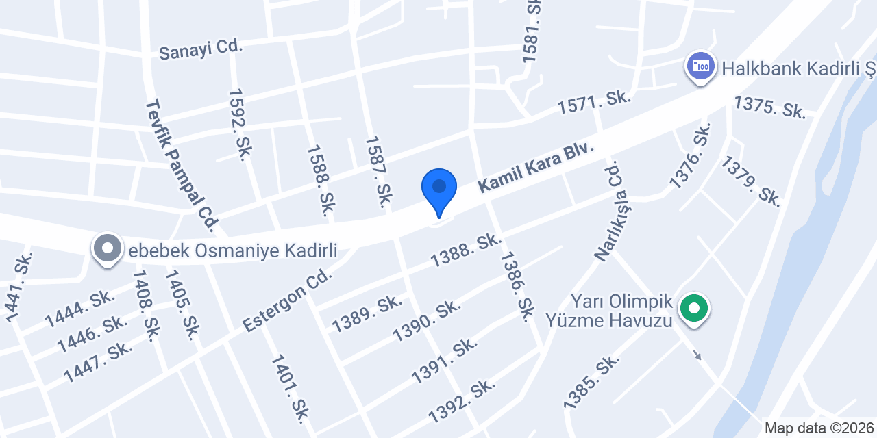Akça elektrik konumu