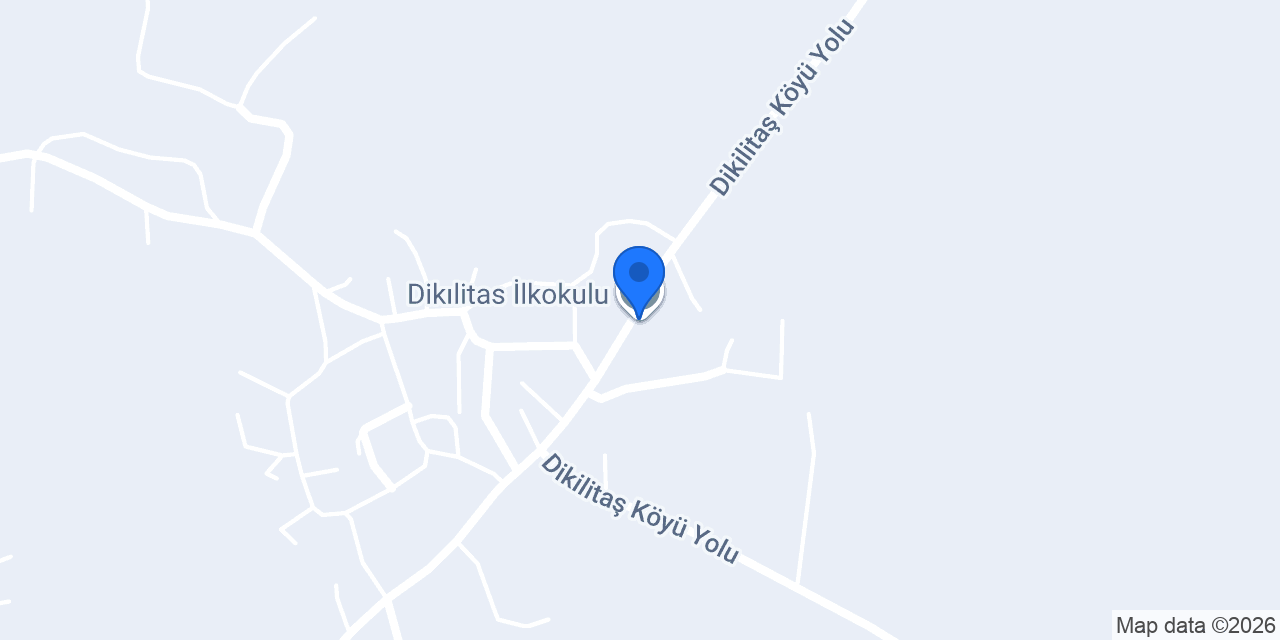 Dikılitas İlkokulu konumu
