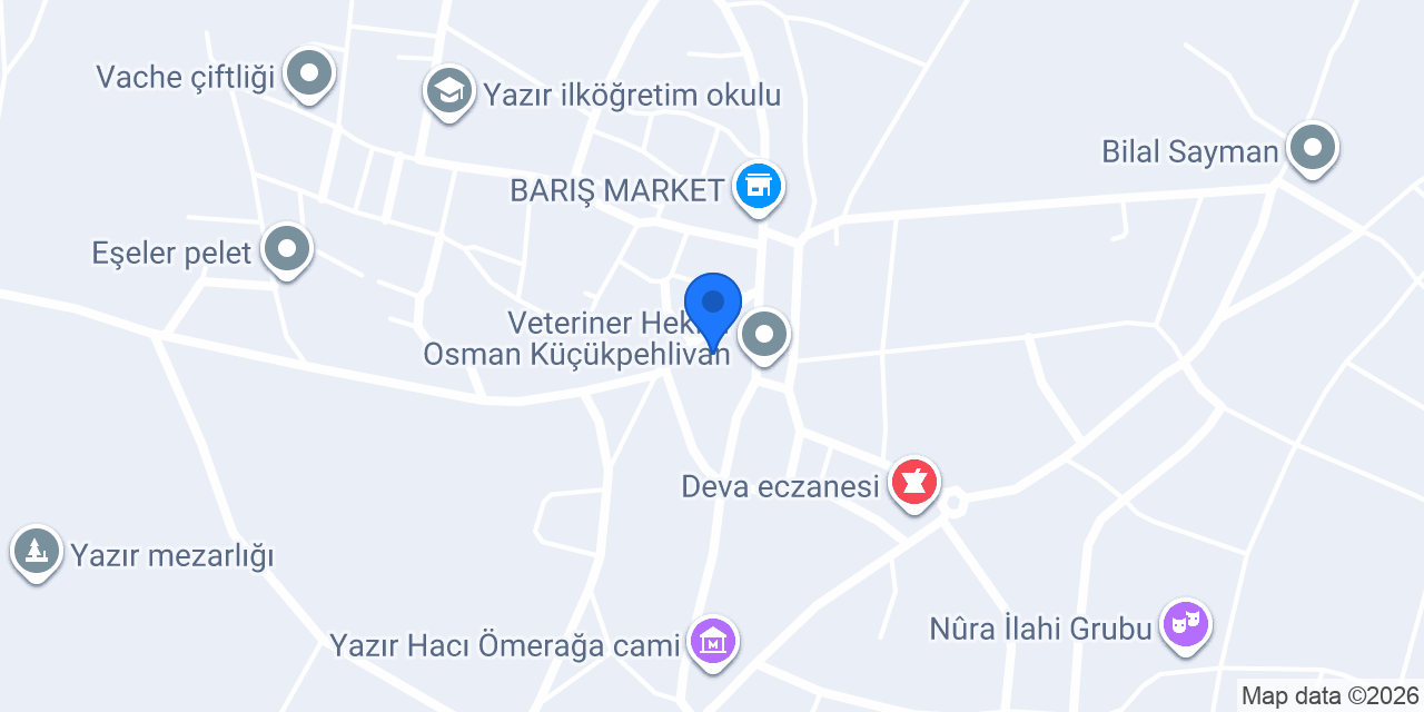 Bereket Eczanesi konumu