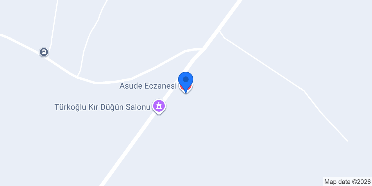 Asude Eczanesi konumu