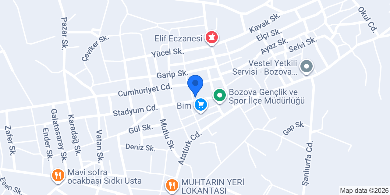 Melisa BAY BAYAN terzihanesi konumu