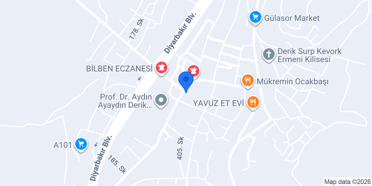 Sayılır Eczanesi konumu