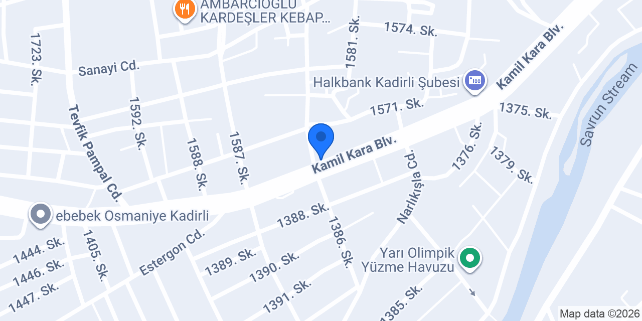 Güven Et Mangal konumu