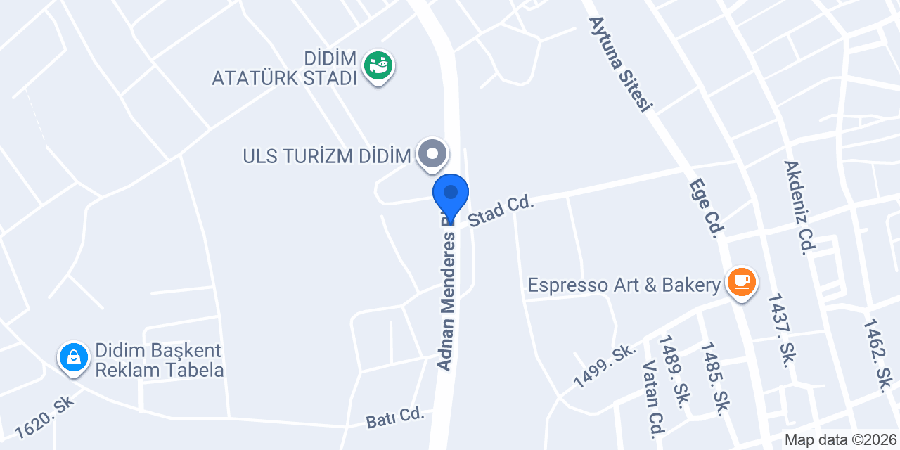 Taci Erbaş Garten (Treffpunkt) konumu