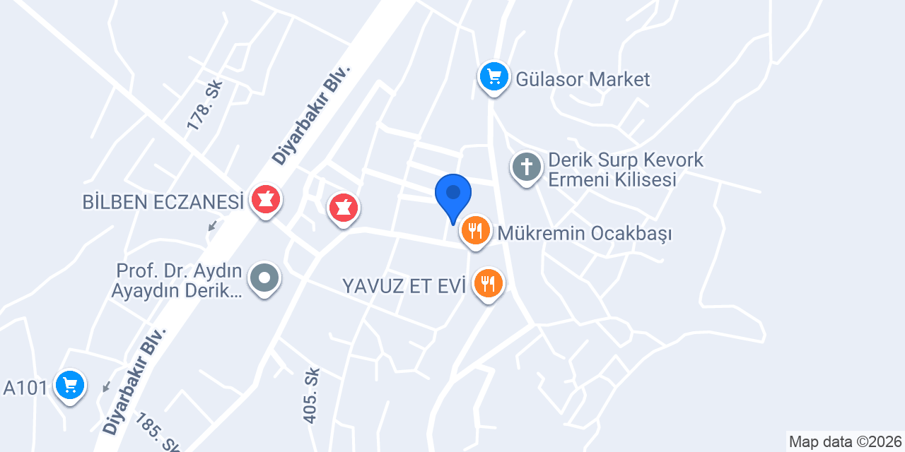 Pia Lokantası konumu