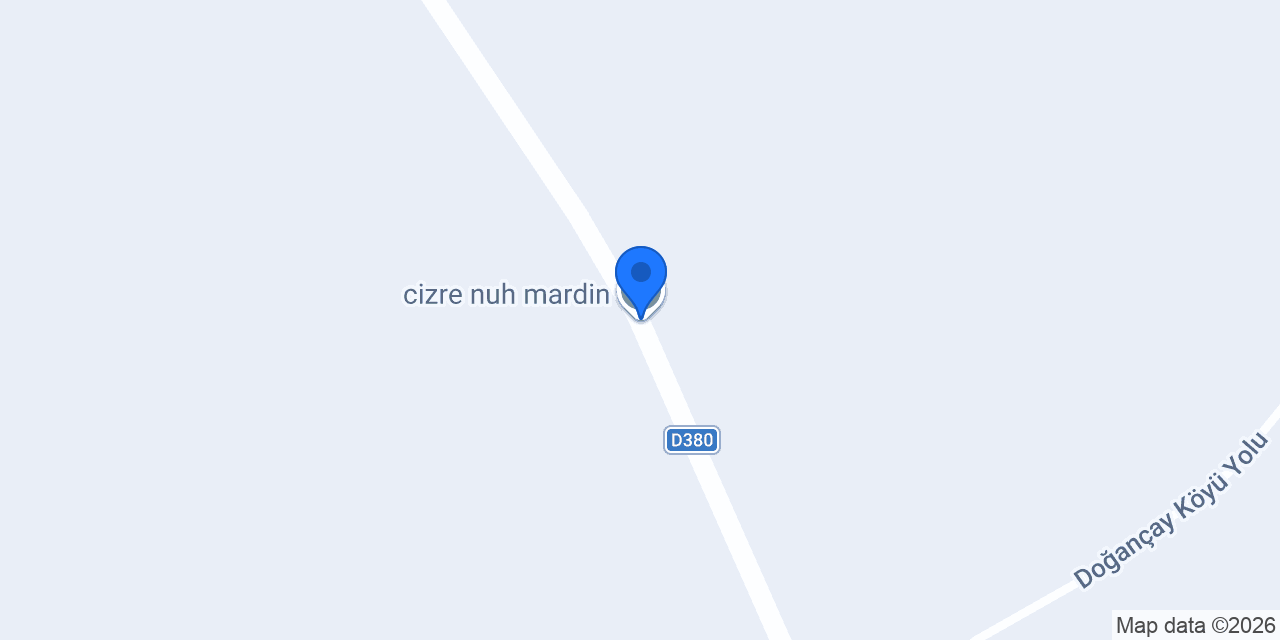 cizre nuh mardin konumu