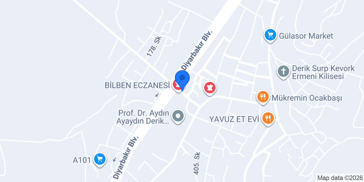 Köfteci Ömer Usta konumu