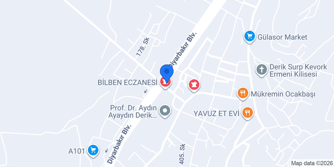 DERİK BALIK EVİ konumu