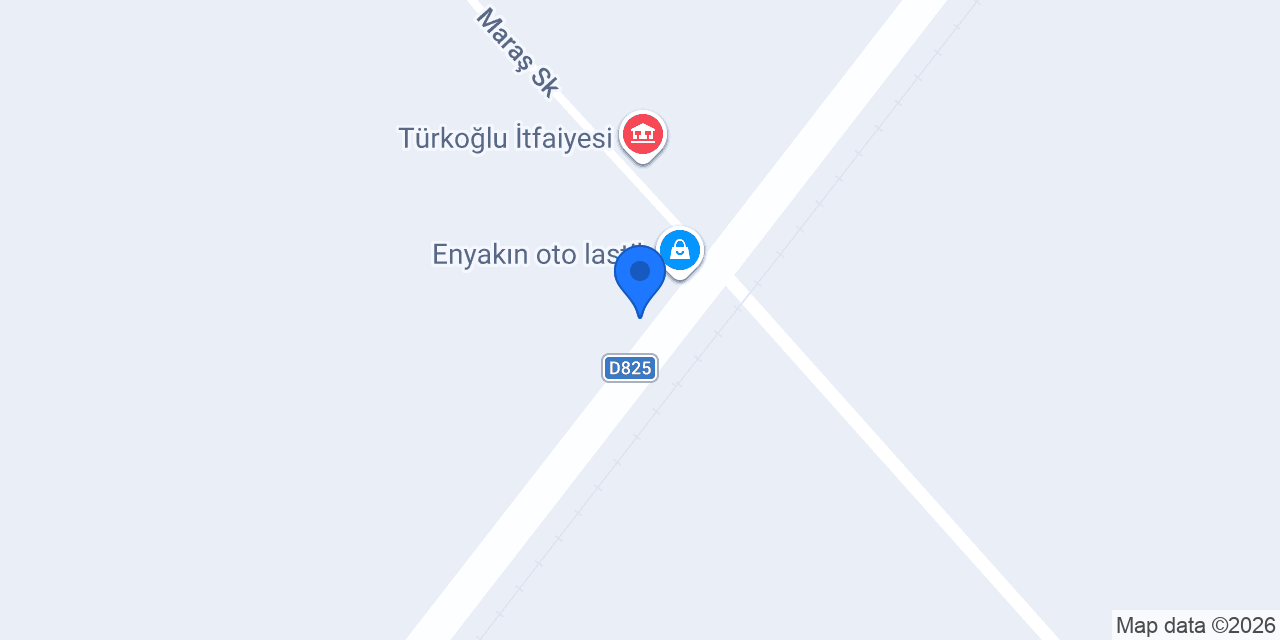 Özen oto lastik konumu