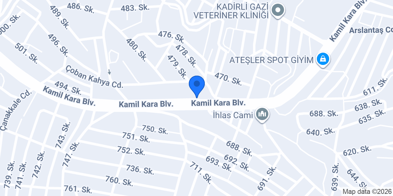 Orçan isi konumu