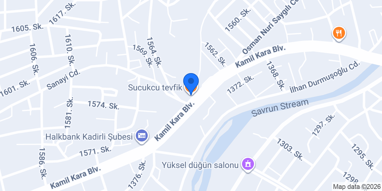 Sucukcu tevfik konumu