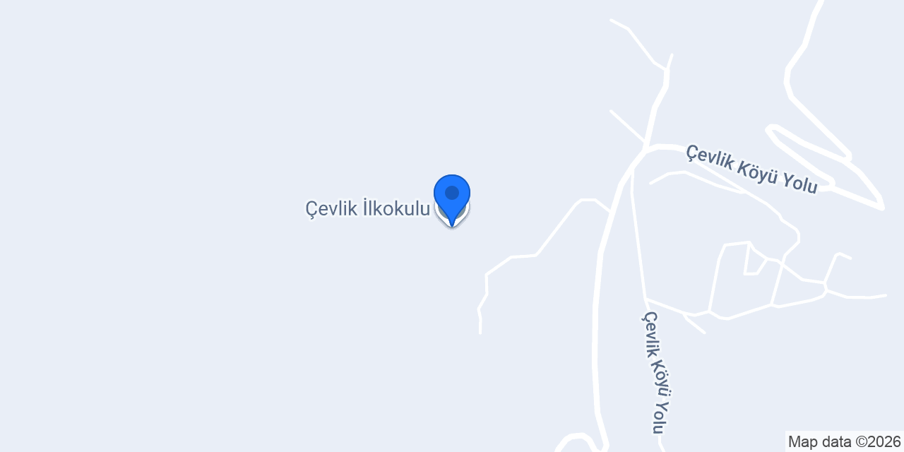 Çevlik İlkokulu konumu