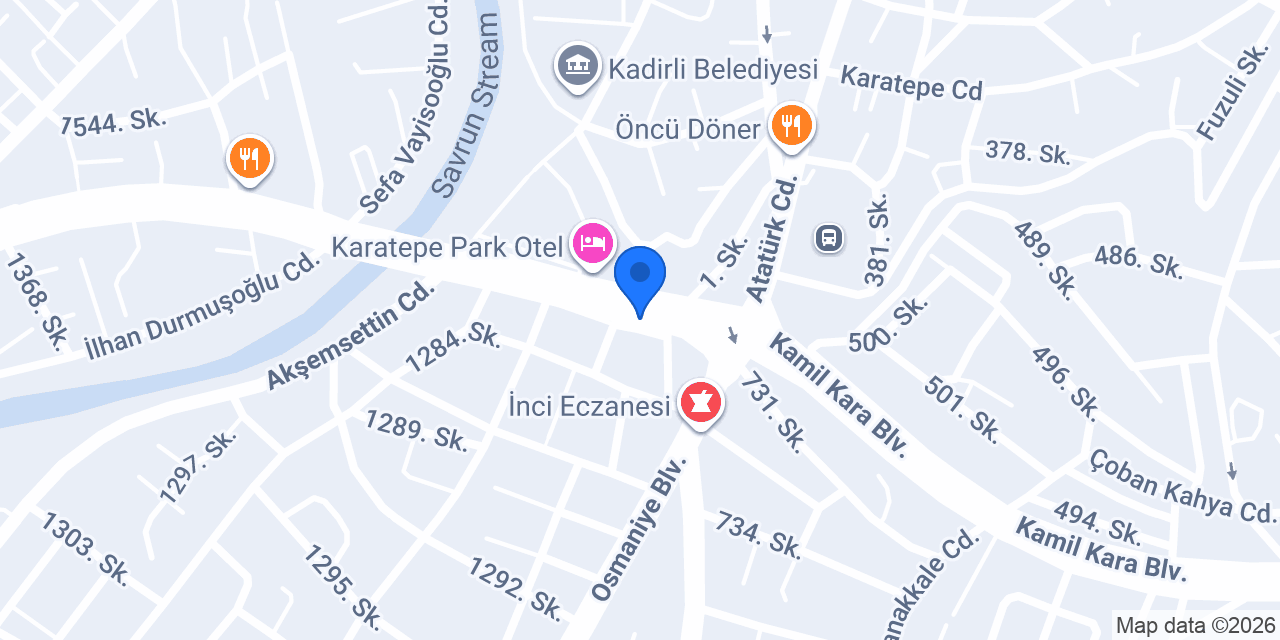 Sameke Galeri Kestiroğlu konumu