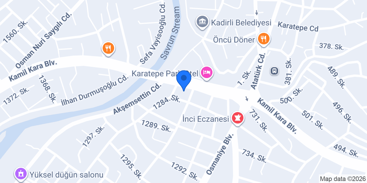 BAŞDOĞAN LOJİSTİK konumu