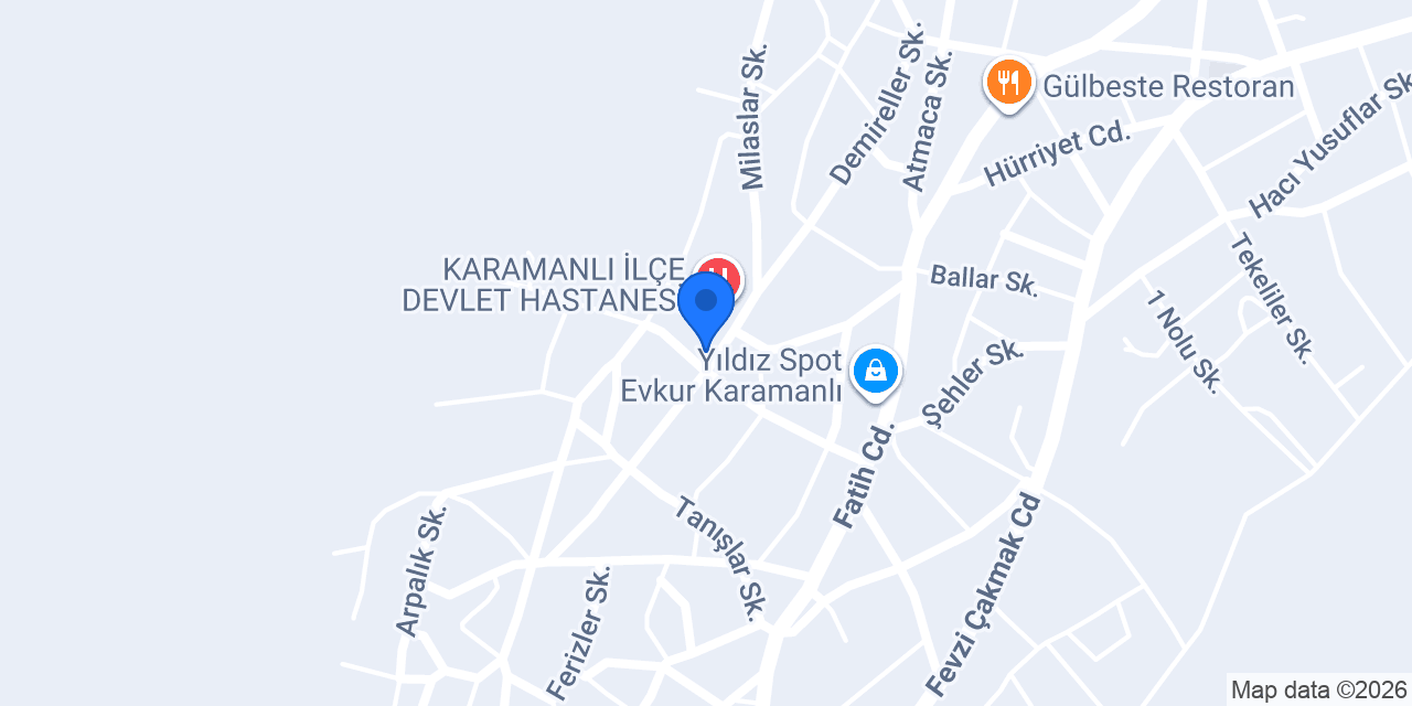 BURBUR KARAMANLI 3nolu AİLE SAĞLIĞI BİRİMİ konumu