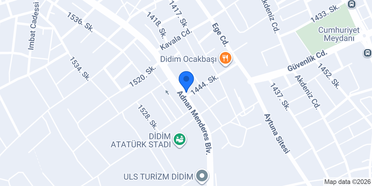 TEKDURMAZ TOPTAN GIDA PARAKENDE SNACK’S konumu