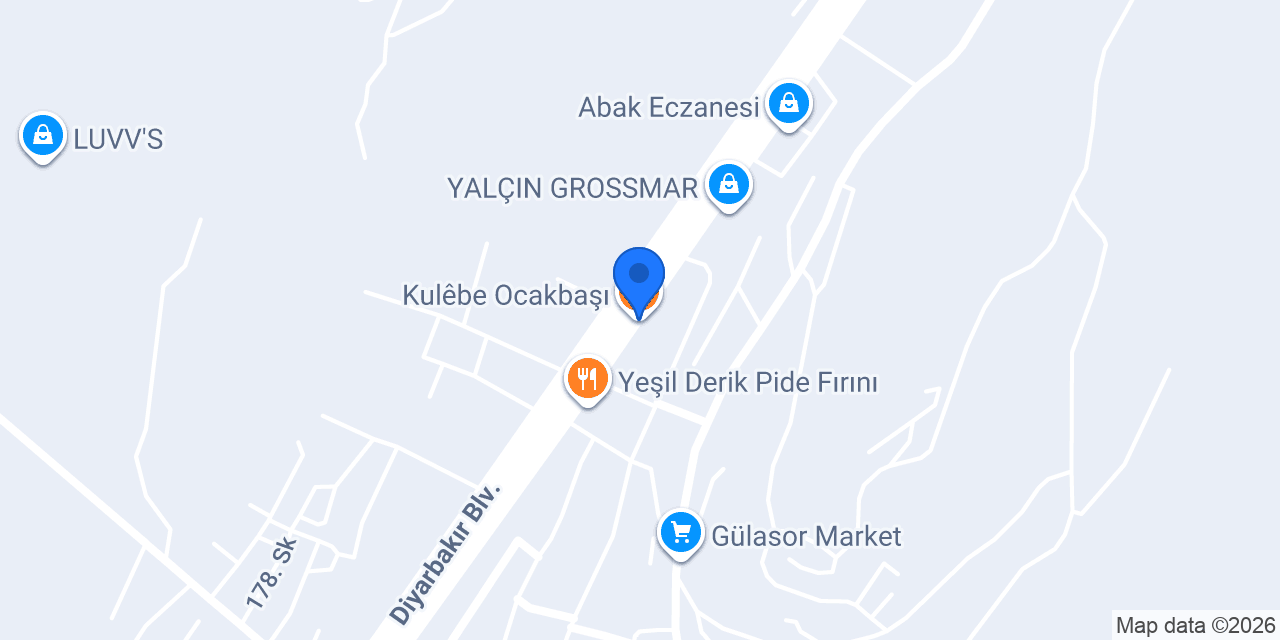 Kulêbe Ocakbaşı konumu
