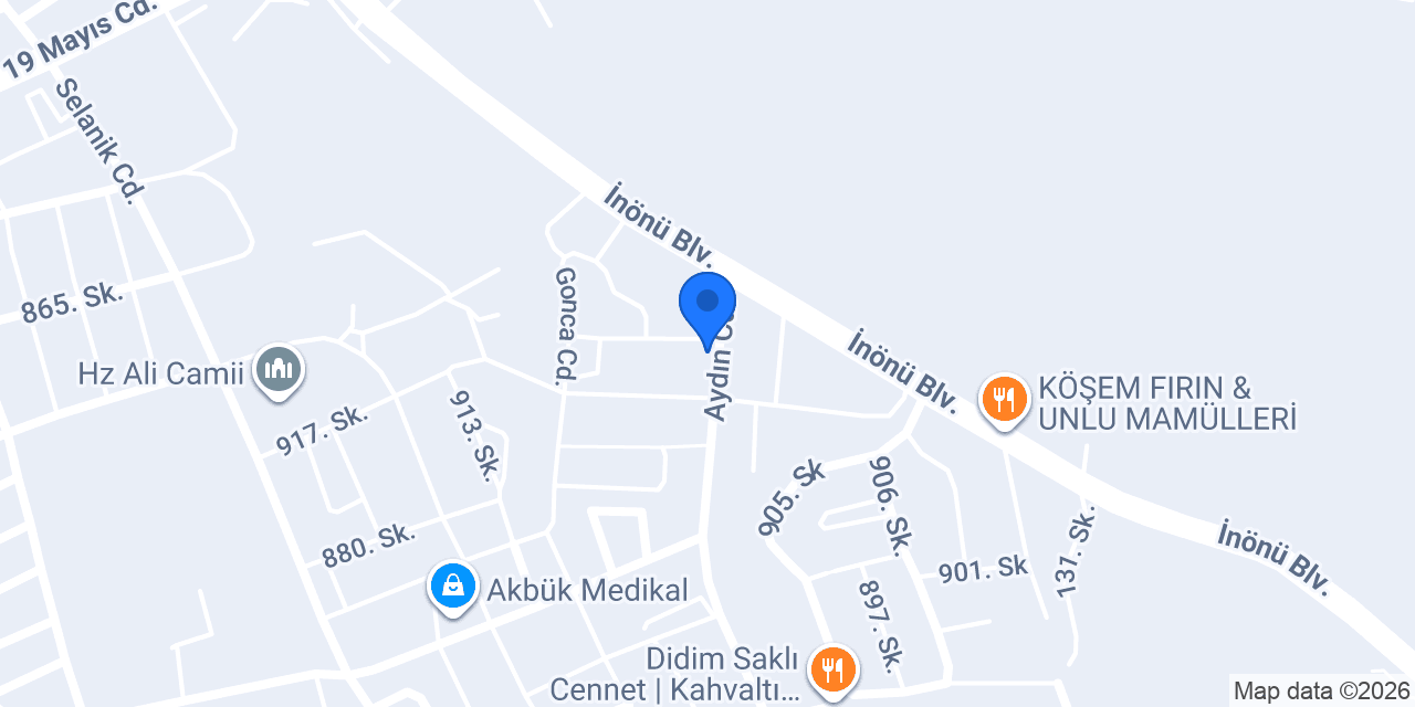 Azra Market konumu