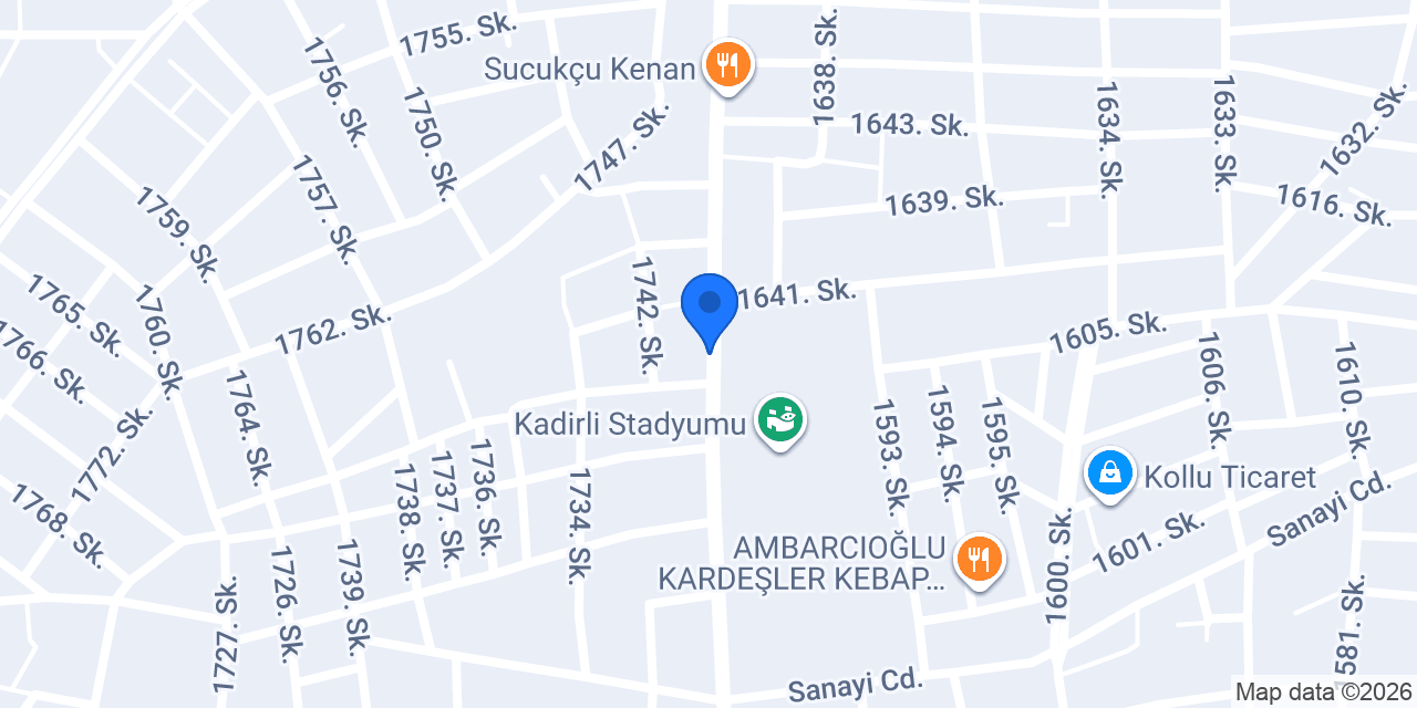 Gül Pastanesi konumu