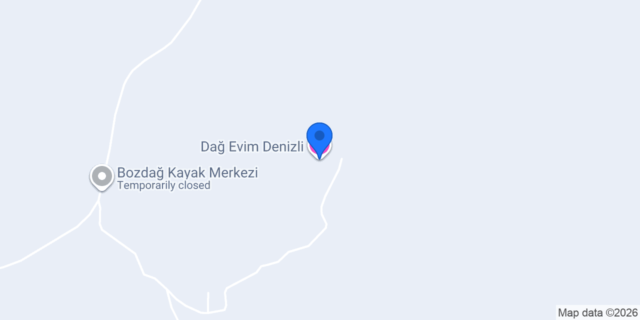 Dağ Evim Denizli konumu