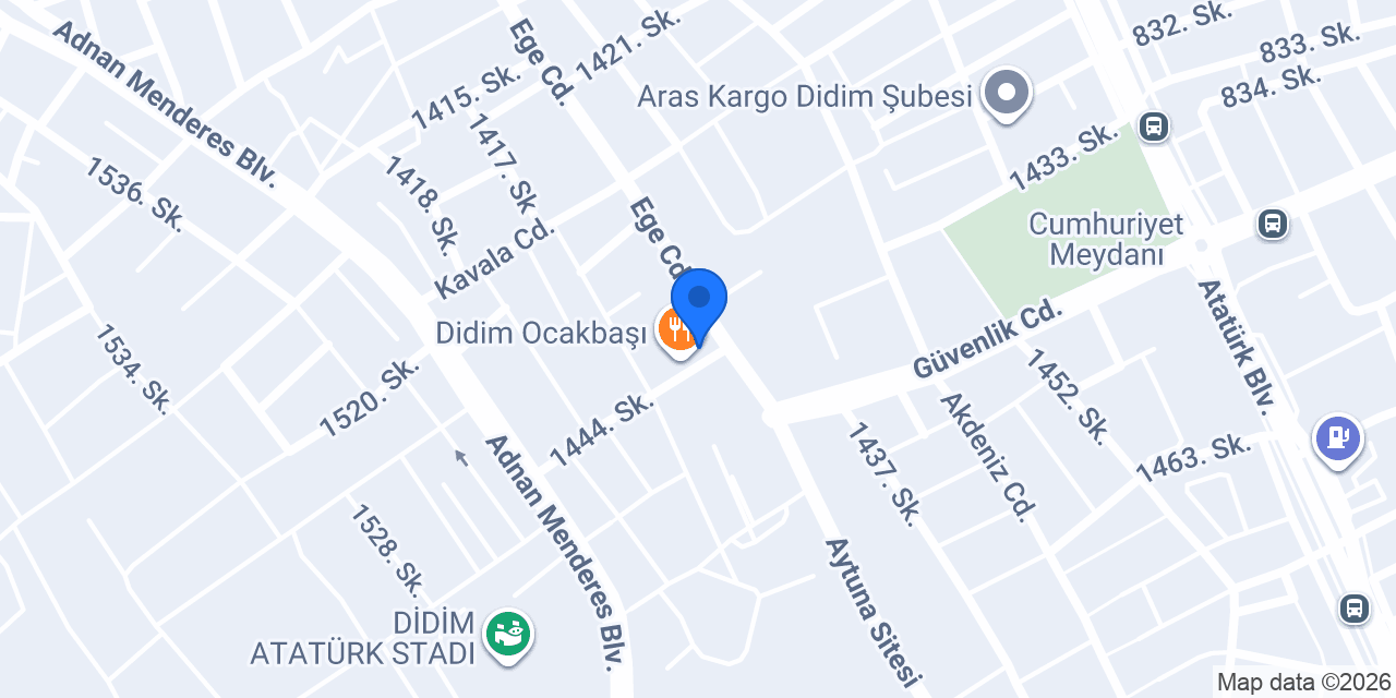 YAPICI YAPI MARKET konumu