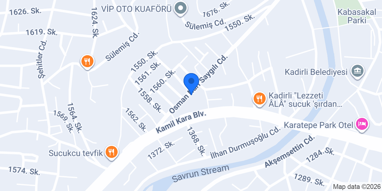 Bozdoğan Home Mobilya konumu