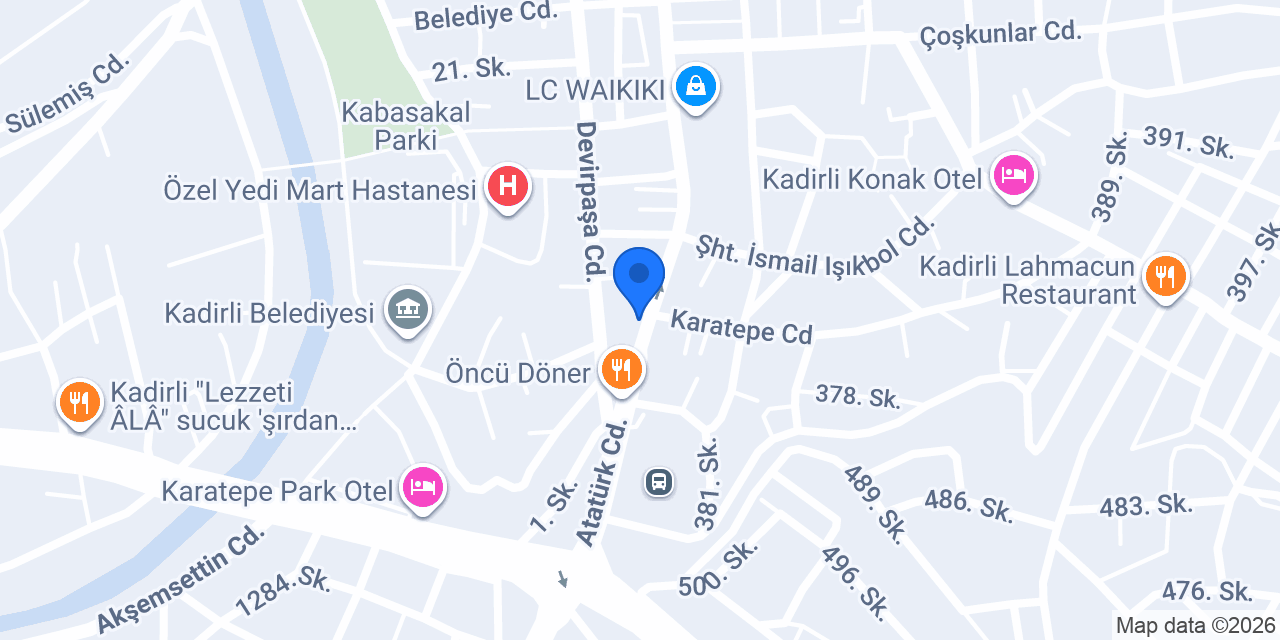 PARK EMLAK konumu