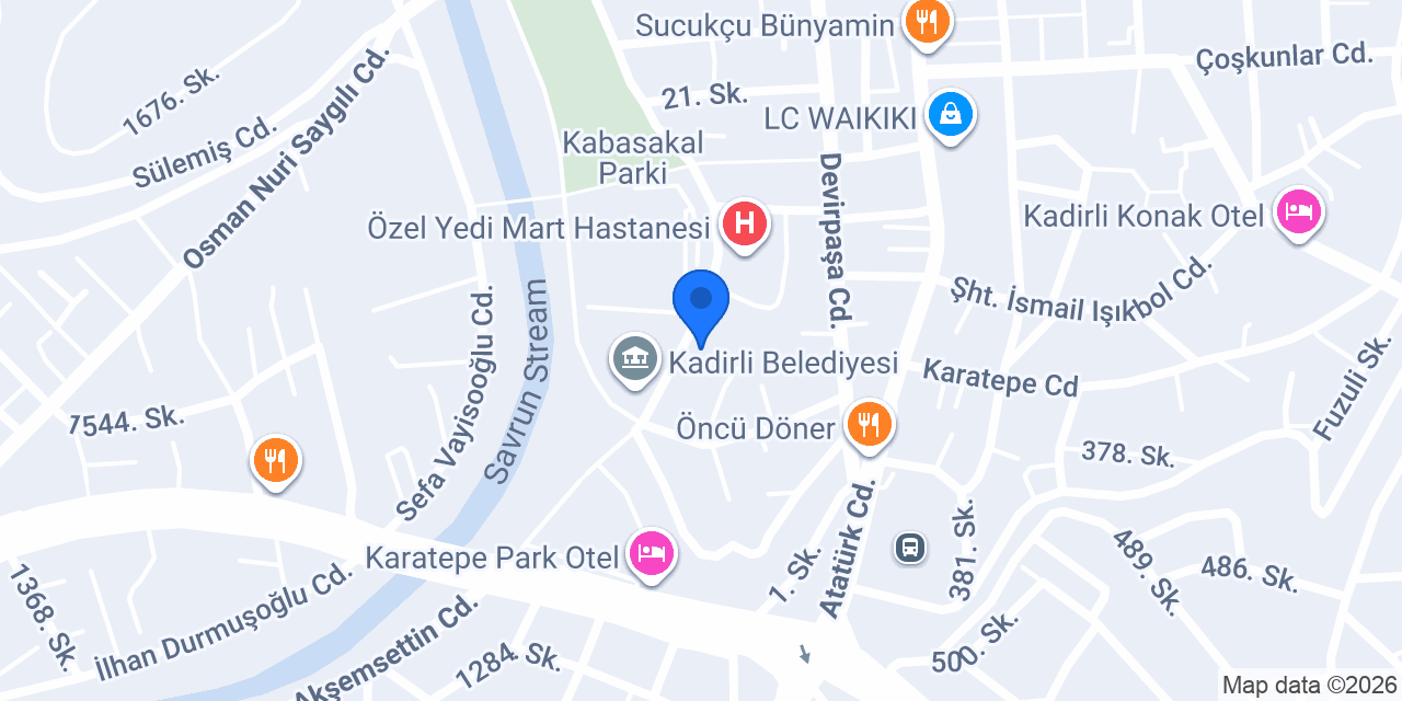 Anemon Event House konumu