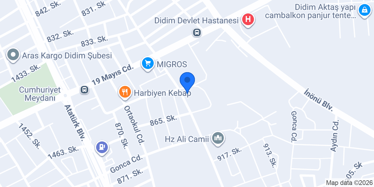 Hemyaz42Konyalı Etliekmek konumu