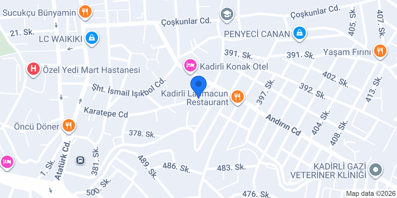 Kaptan Çelik Kapı konumu