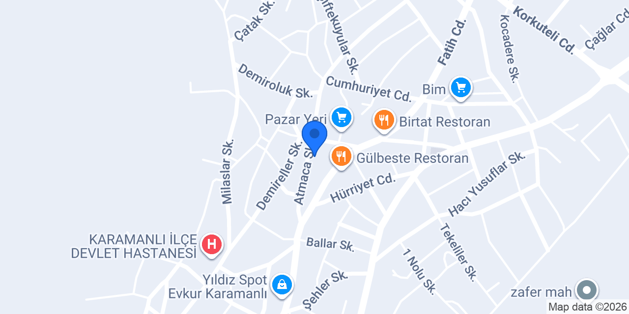 Veteriner Hekim Tolga Çetin konumu