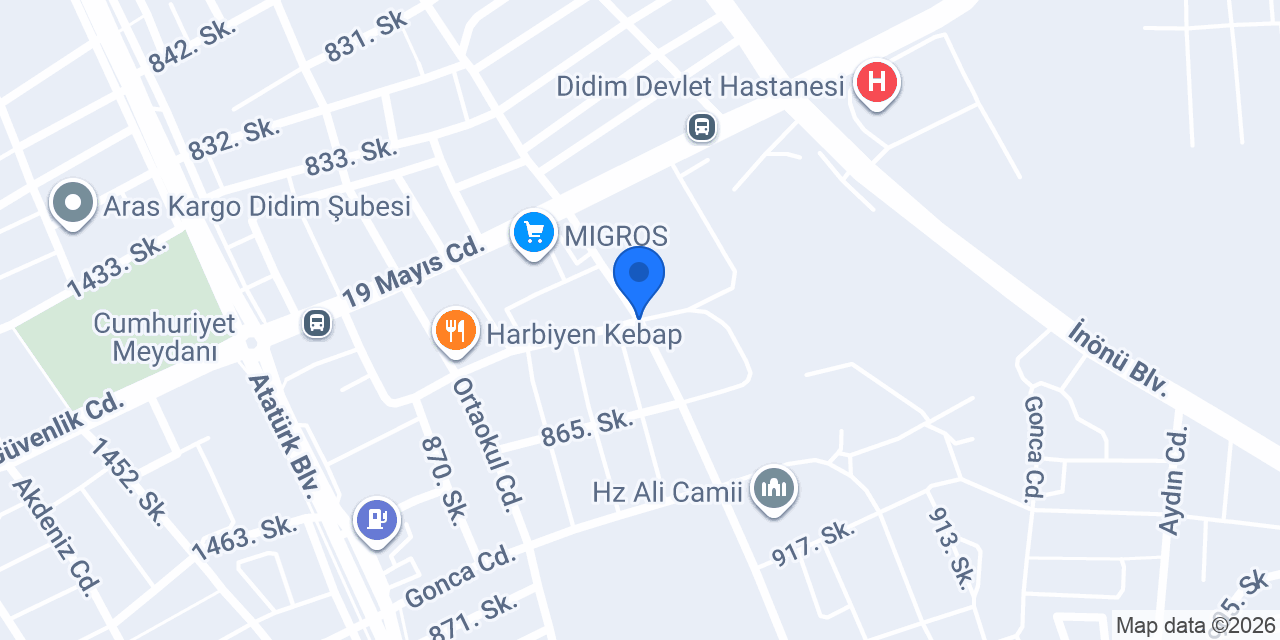 Gözde BBQ Cafe Restaurant konumu