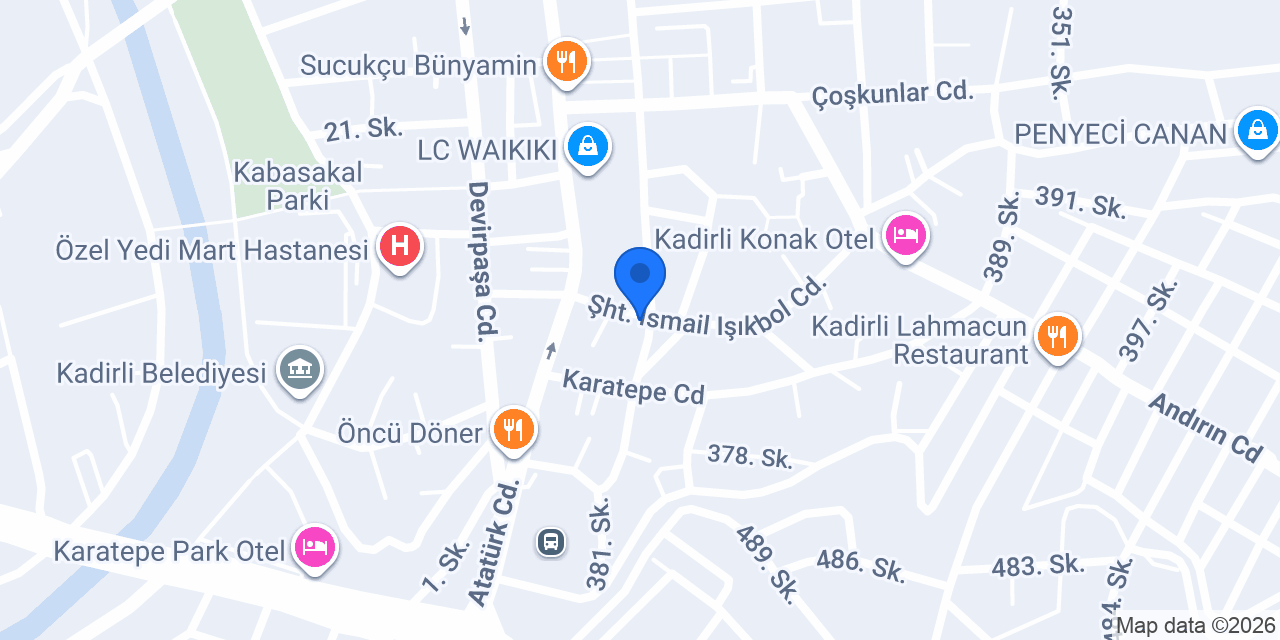 Çınar Bijuteri konumu