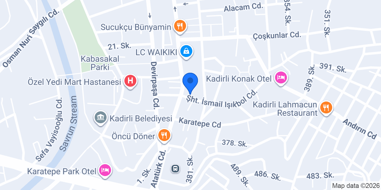 Dilara Perde Çeyiz konumu