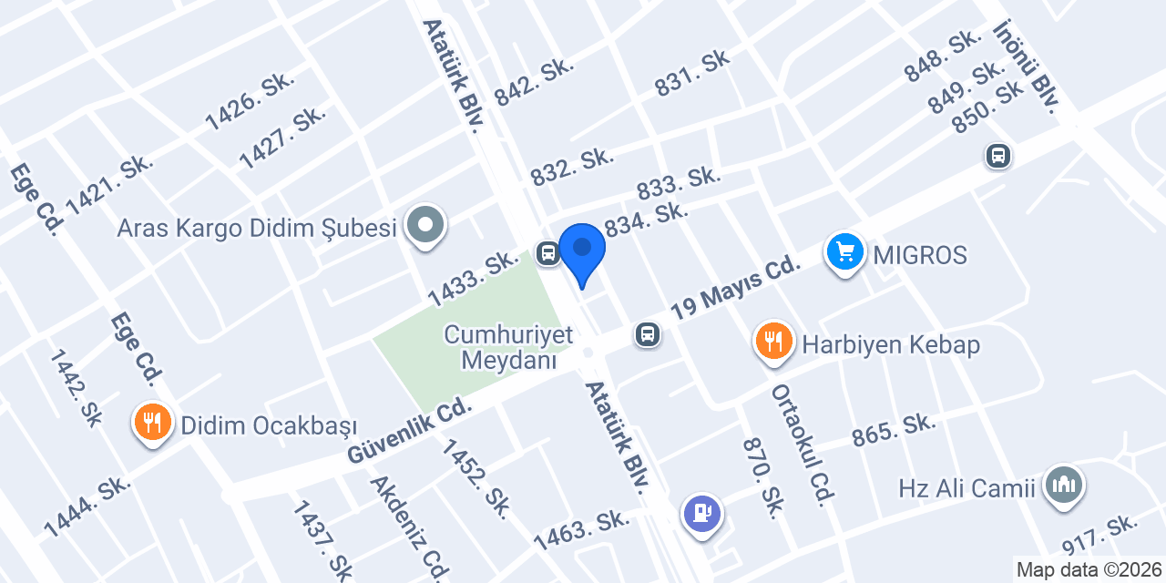 HSN Engil Mobilya konumu