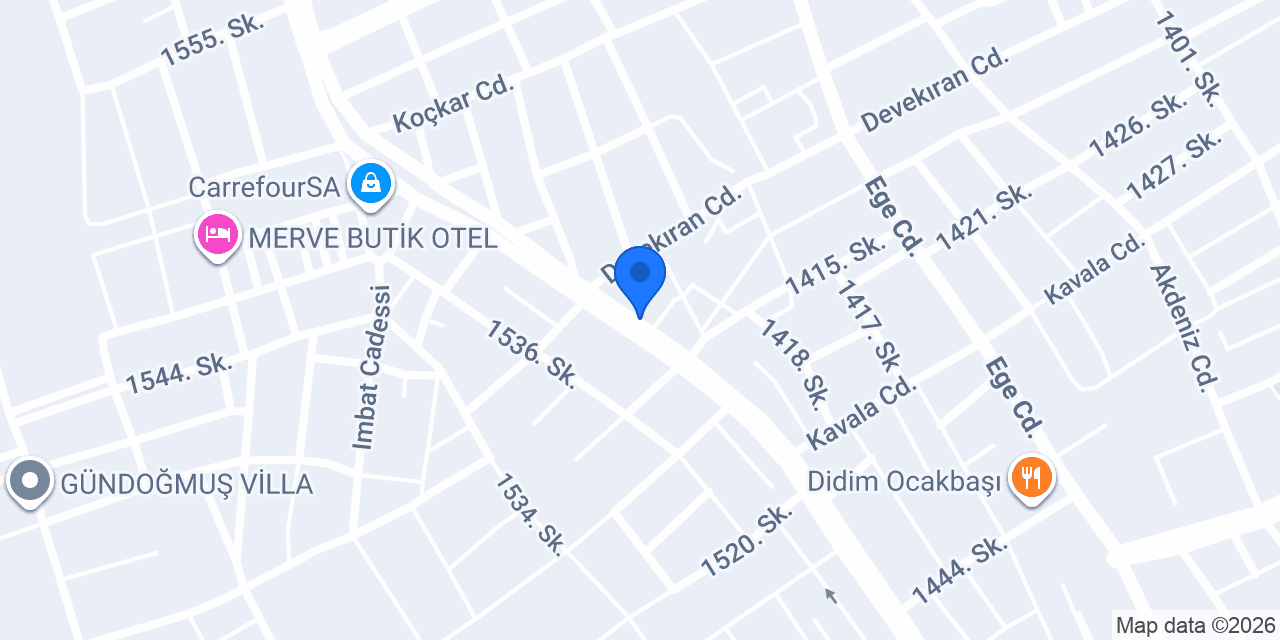 Anadolu Ekmek ve Unlu Mamüller Fırını konumu