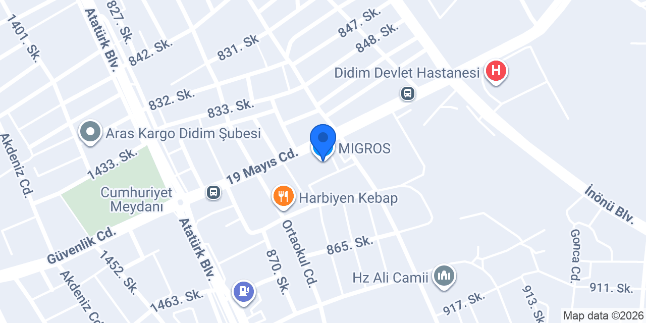 MIGROS konumu