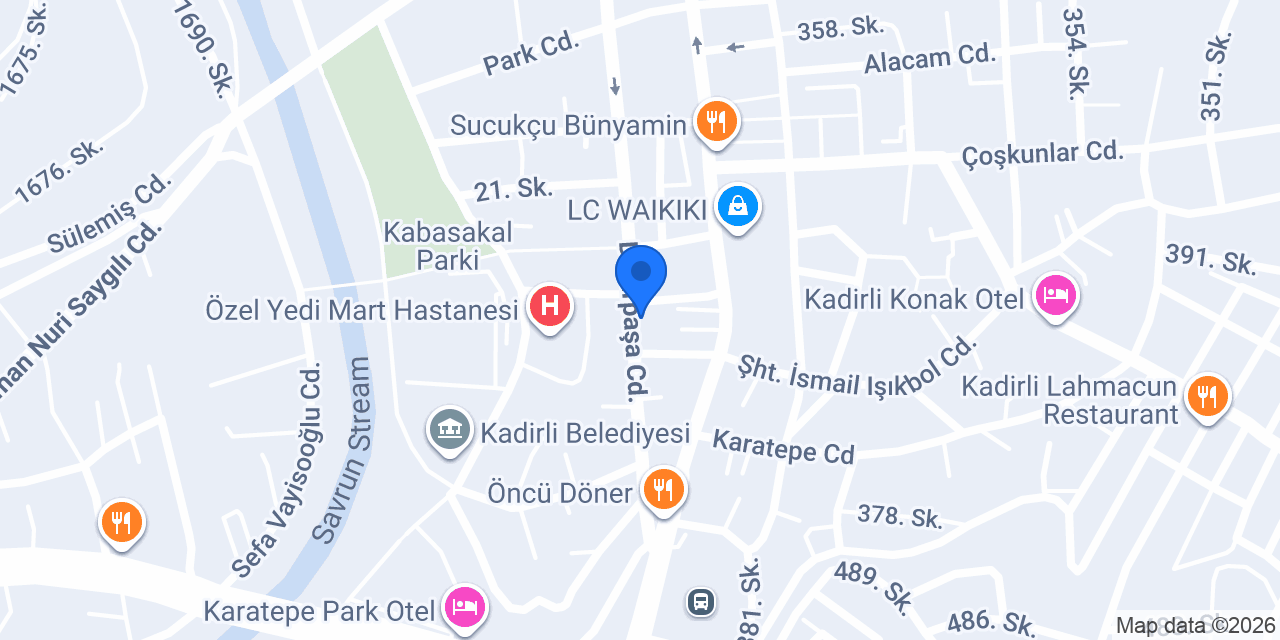 Komagene savrun konumu