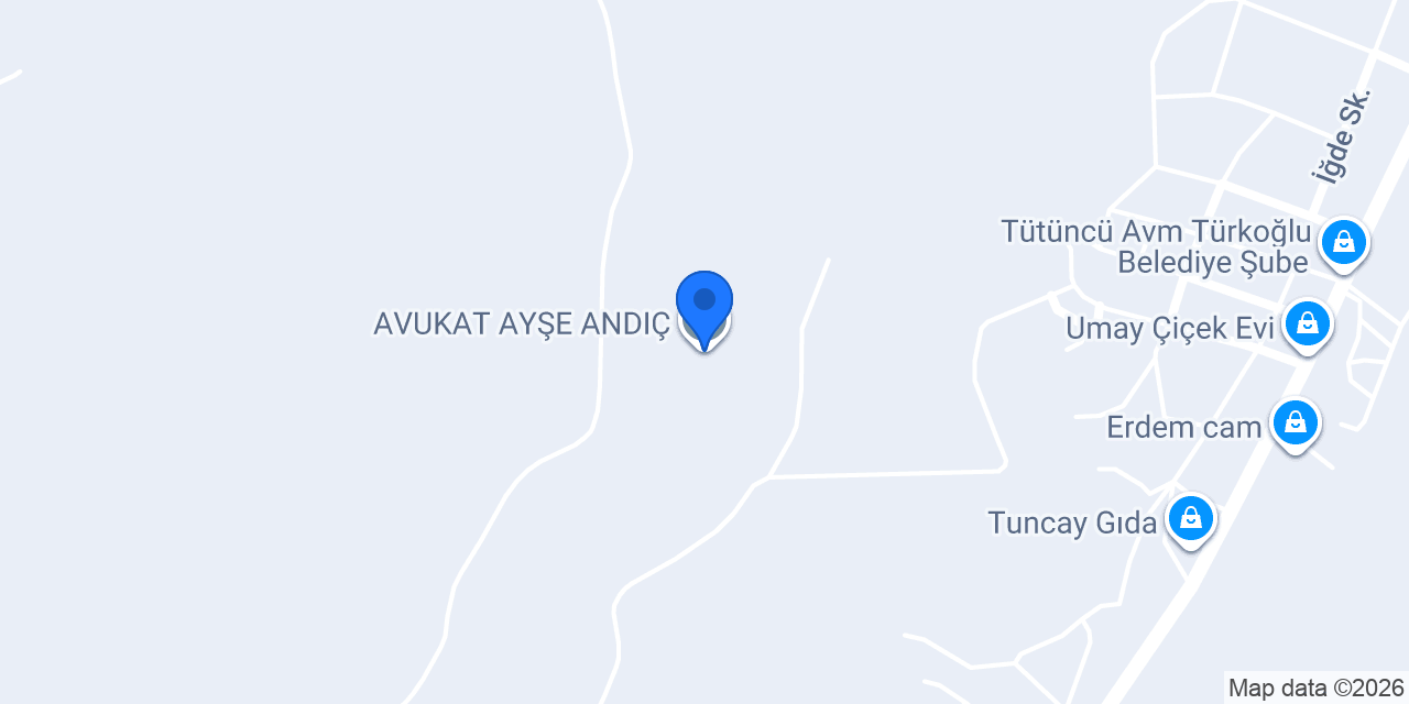 AVUKAT AYŞE ANDIÇ konumu