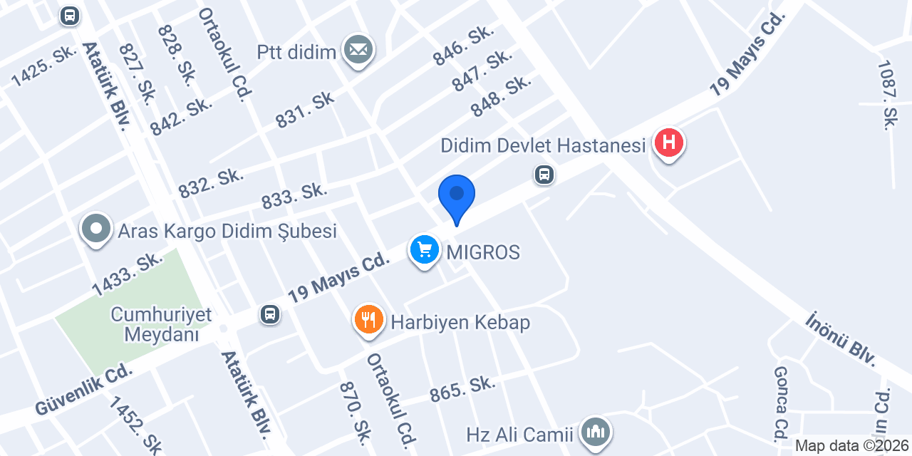 MARANGOZ konumu