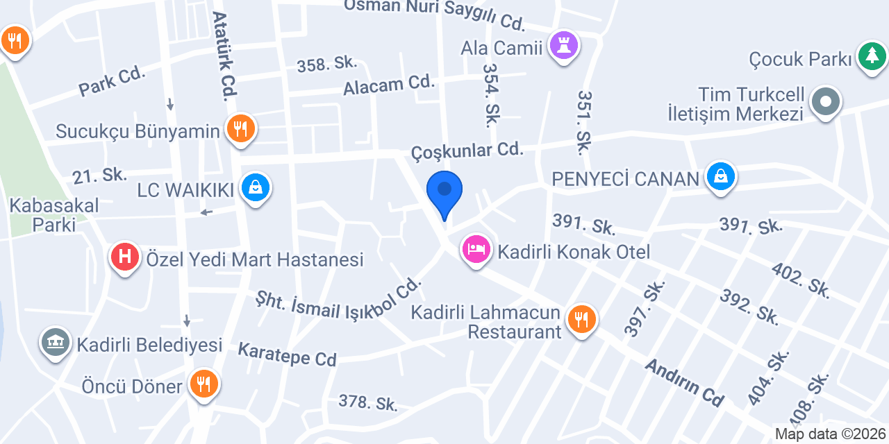 Yusuf optik konumu