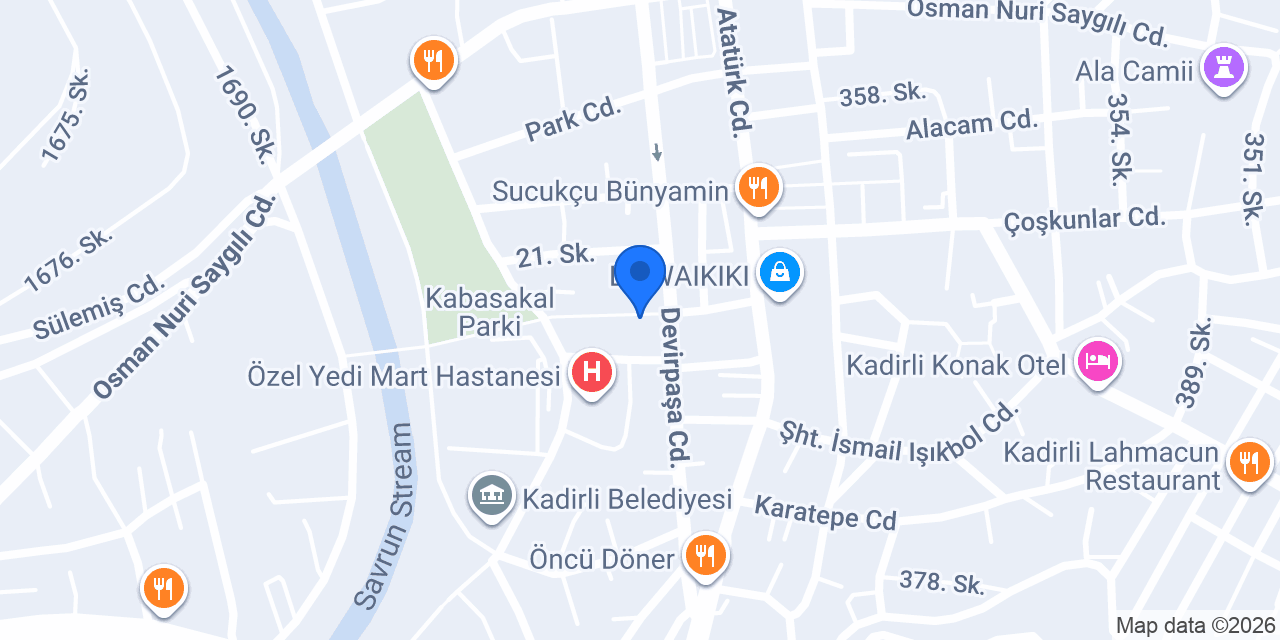 PİTON DÖNER konumu