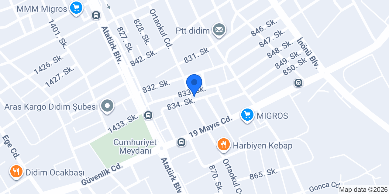 İz Rehberlik ve Psikolojik Danışma Merkezi konumu