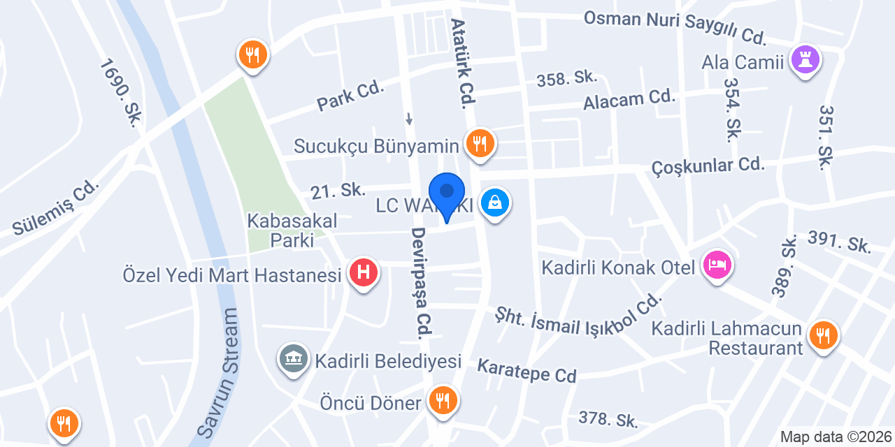 Taşkaya BÖREKÇİ konumu