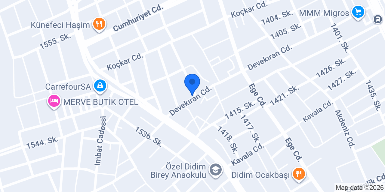 Yeni Can Eczanesi konumu