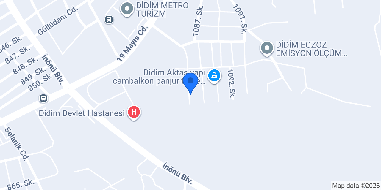 ŞAFAK MARİNE DİDİM konumu