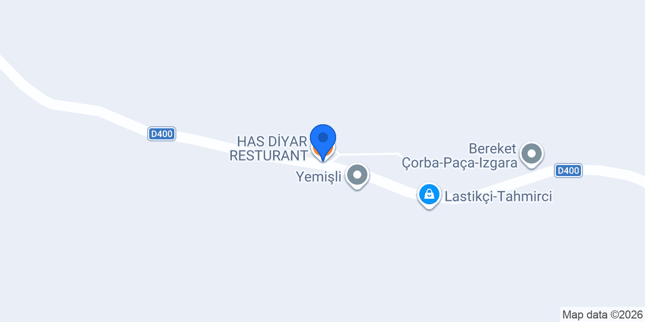 HAS DİYAR RESTURANT konumu