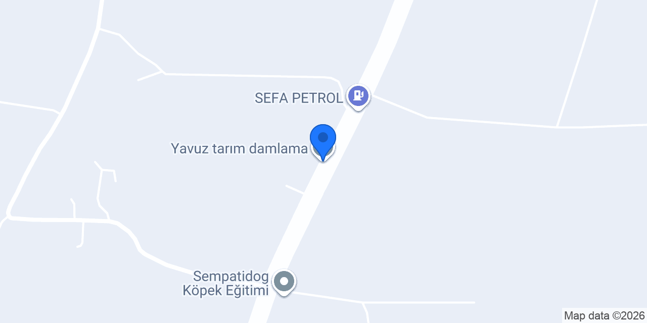 Yavuz tarım damlama konumu