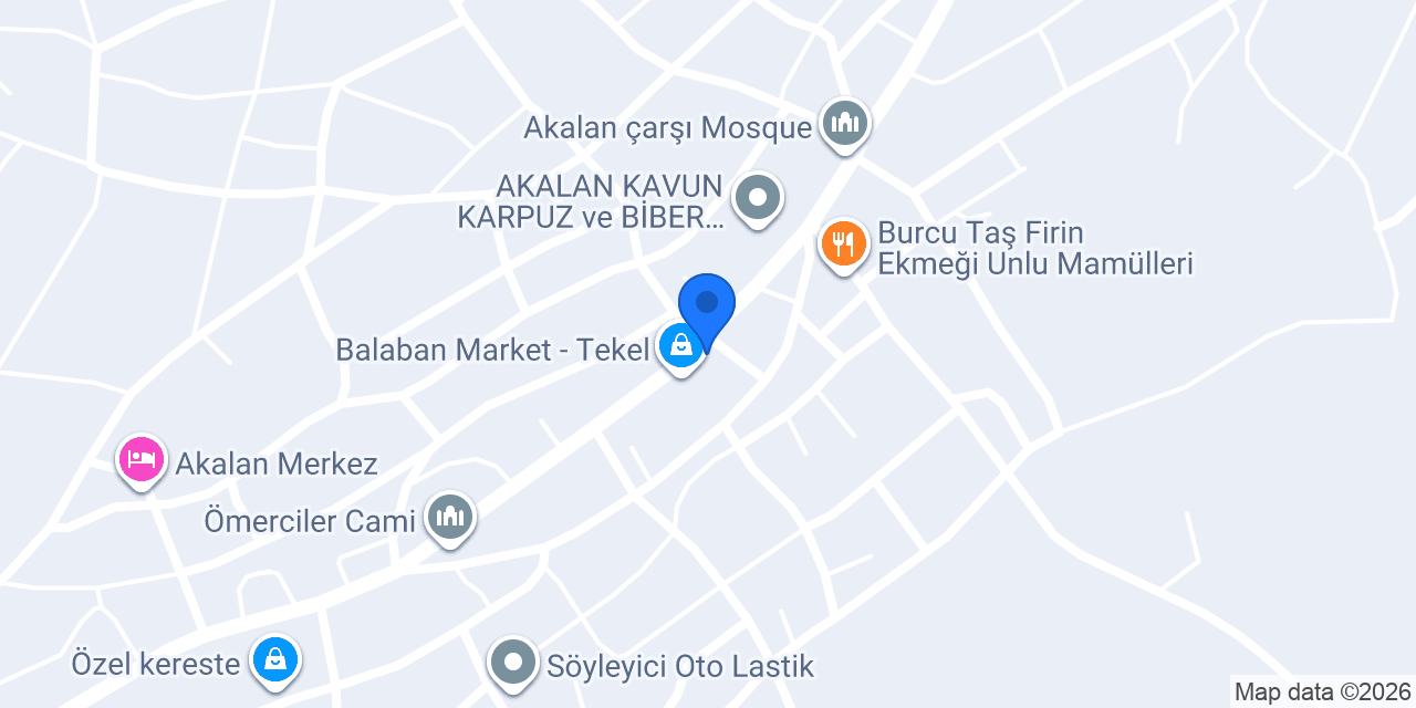 KANDEMİR KASAP konumu