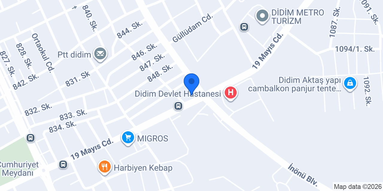 Seda Eczanesi konumu